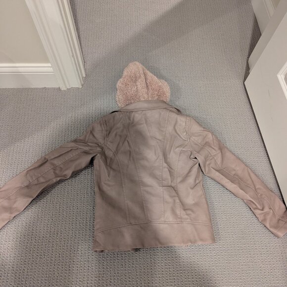 Coffee Shop Faux Leather Jacket - Picture 3 of 4